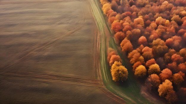 Herbstblätter im Waldhintergrund