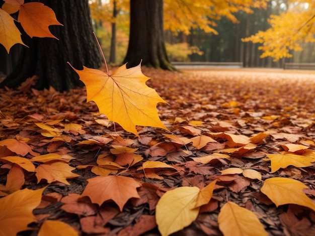 Herbstblätter Moment Fotografie Natur