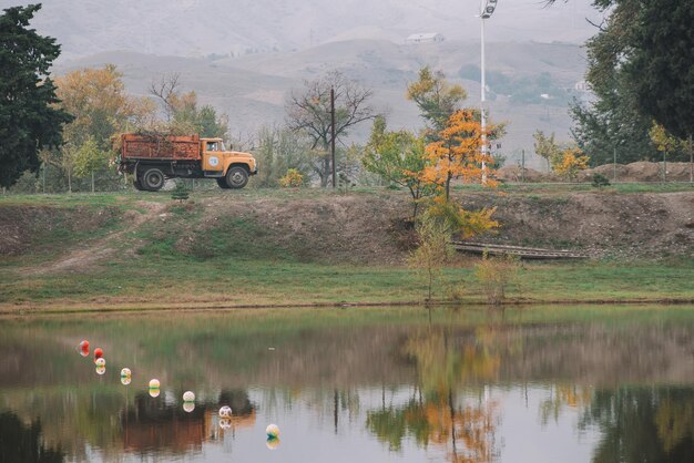 Herbstfarben am See