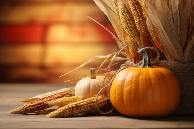 Herbstkomposition mit Kopienraum