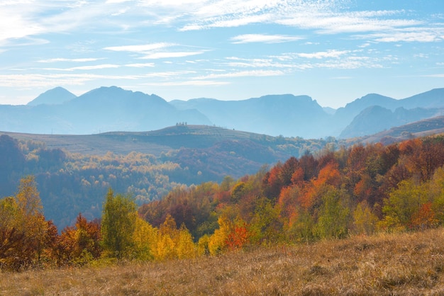 Herbstlandschaft auf dem Land