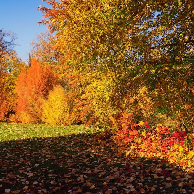 Foto herbstlandschaft