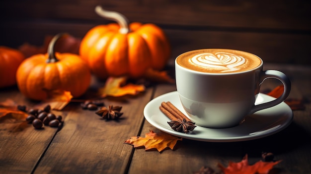 Herbstlicher Kaffeegewürzgenuss
