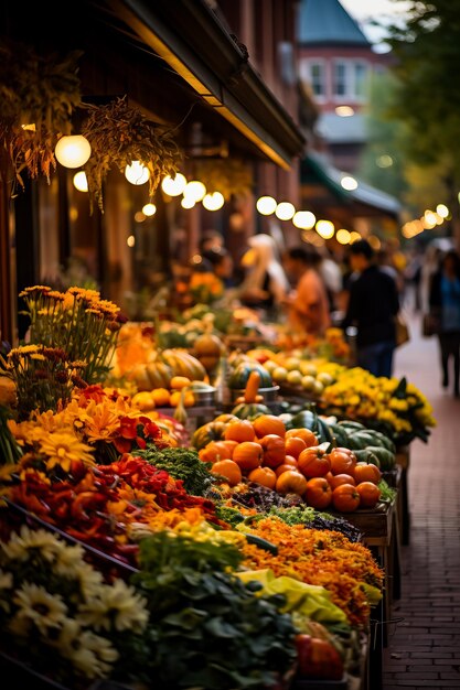 Foto herbstmarkt