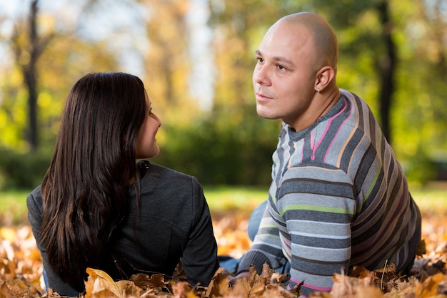 Herbstpaarportraits