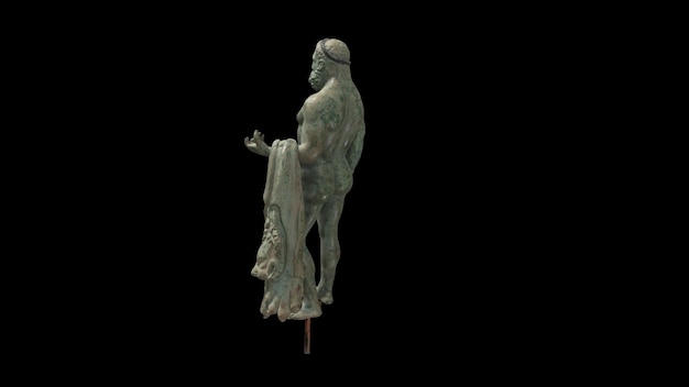 Hércules Figuras romanas Hombre Antiguo Staue Art Feng artefacto histórico objeto antiguo