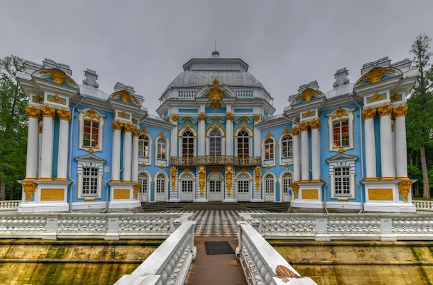 Hermitage-Pavillon im Katharina-Park in Tsarskoe Selo Puschkin St. Petersburg Russland