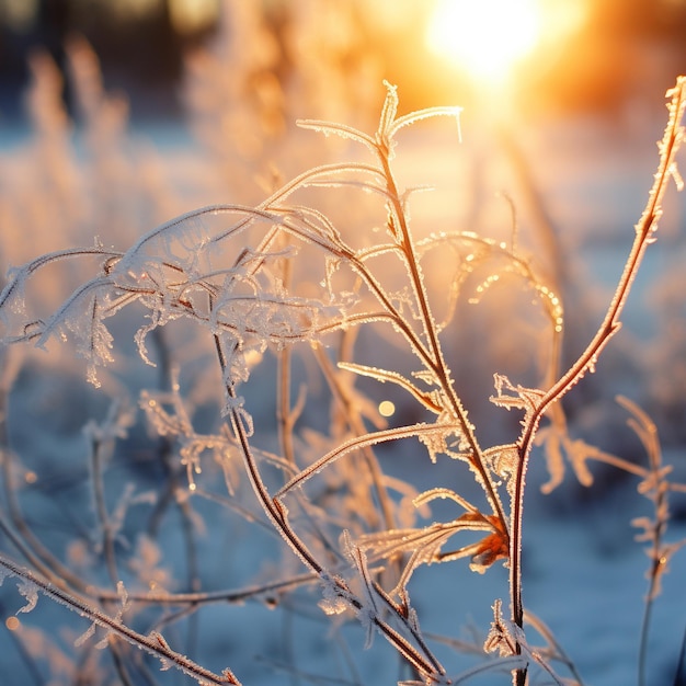 hermosa y acogedora temporada de invierno fotografía 8K HD