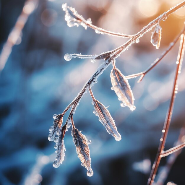 hermosa y acogedora temporada de invierno fotografía 8K HD