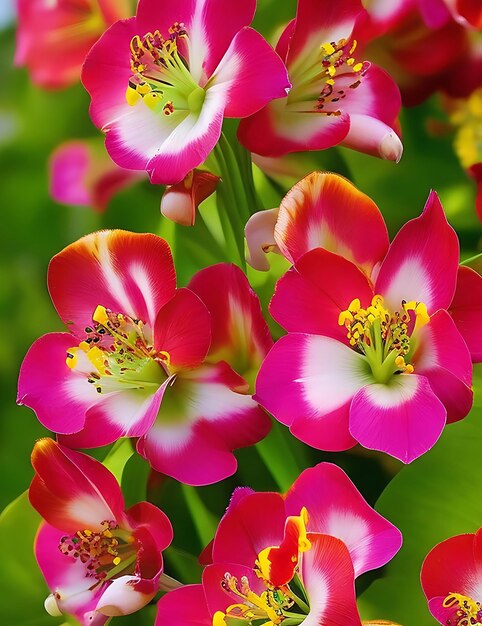 La hermosa Alstroemeria peruana sólo en este mundo