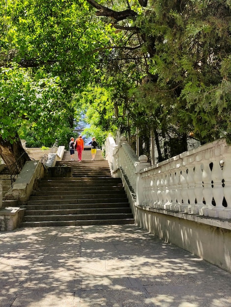 Hermosa arquitectura de la ciudad de Sebastopol.