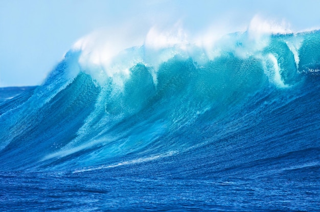 Hermosa Blue Ocean Wave