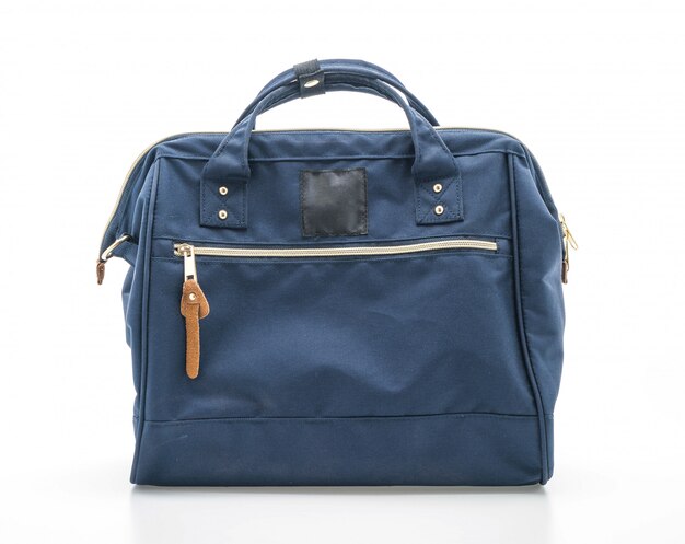 hermosa bolsa azul marino