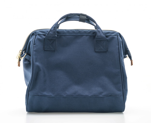 hermosa bolsa azul marino