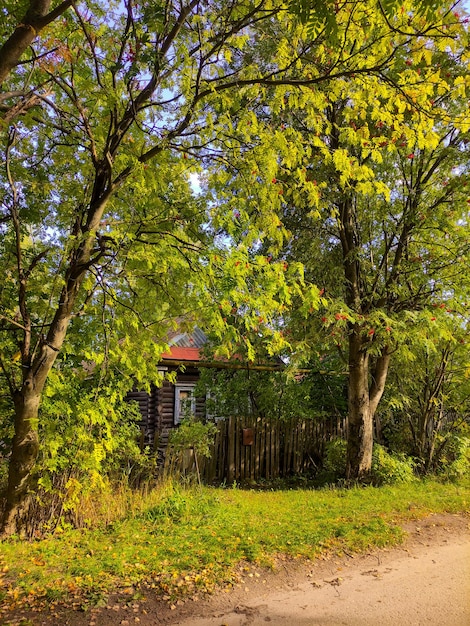 Hermosa casa de madera acogedora en el pueblo