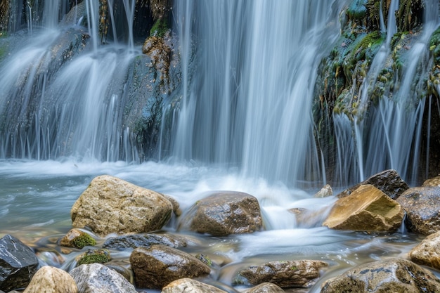 hermosa cascada fenómenos naturales del agua