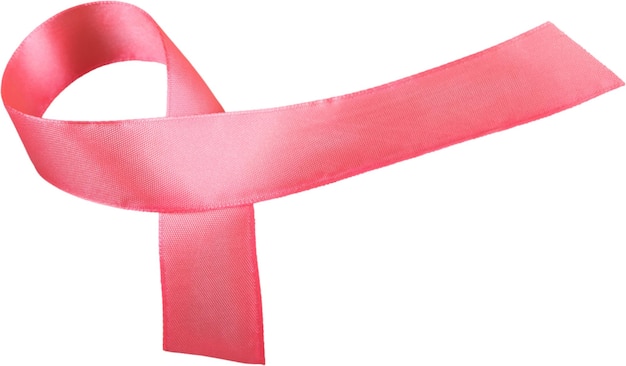 La hermosa cinta rosa, símbolo del cáncer de mama