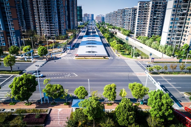 Foto hermosa ciudad en china