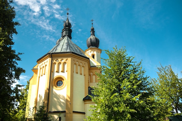 Hermosa ciudad histórica Bardejov. Eslovaquia, Europa.