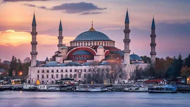 La hermosa ciudad de Suleymaniye en Estambul