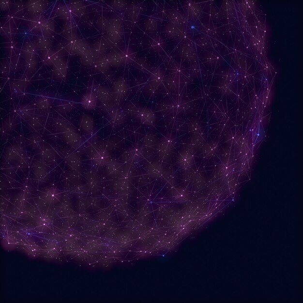 Hermosa conexión a Internet de globo digital 5g. Rayos de luz. espacio cibernético. Protección de Datos. Ilustración 3D, representación 3D.