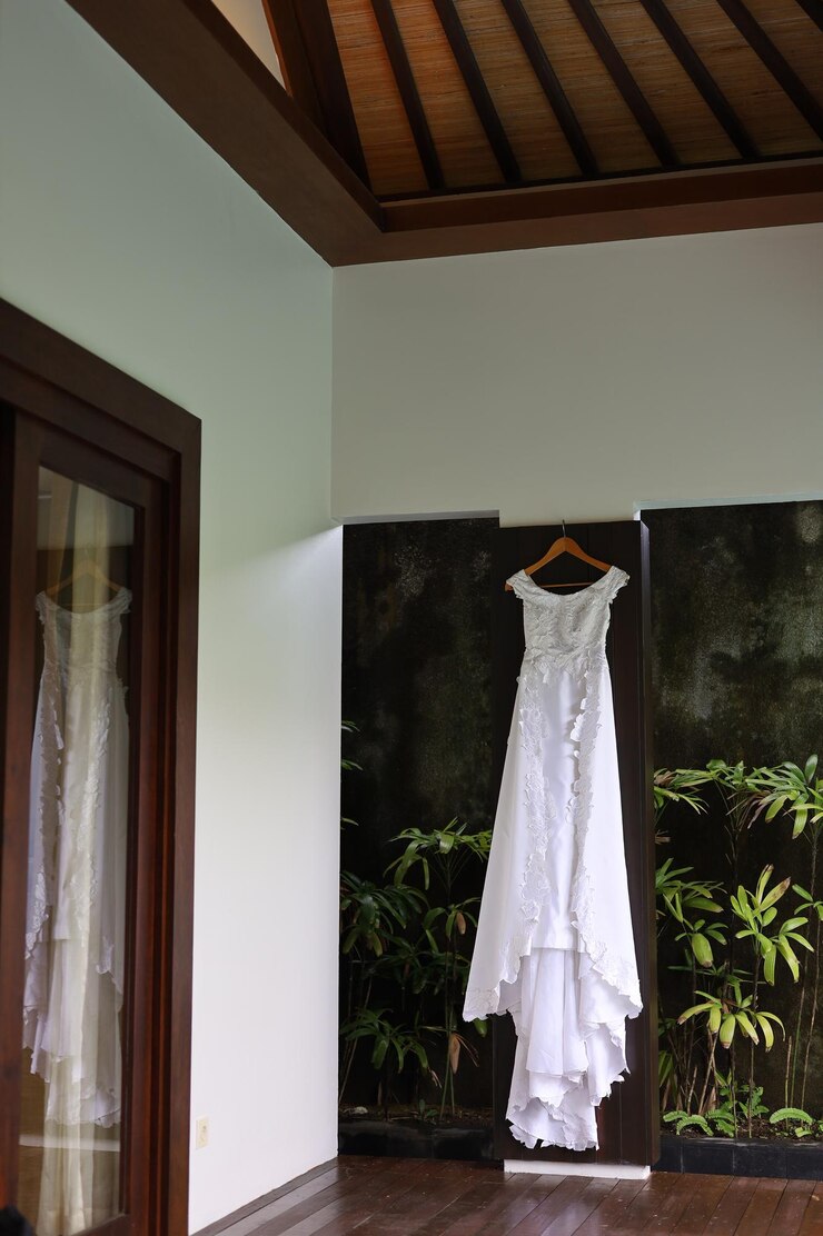 hermosa decoración de boda elegante sesión de fotos romántico significativo novia y novio decorativo