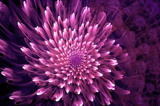 Hermosa flor de crisantemo imagen digital