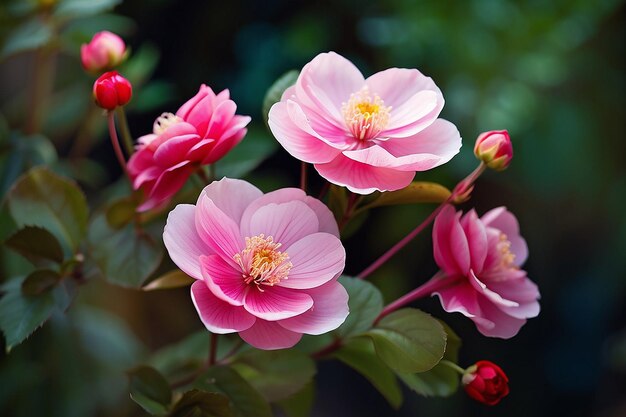 Una hermosa flor en la naturaleza