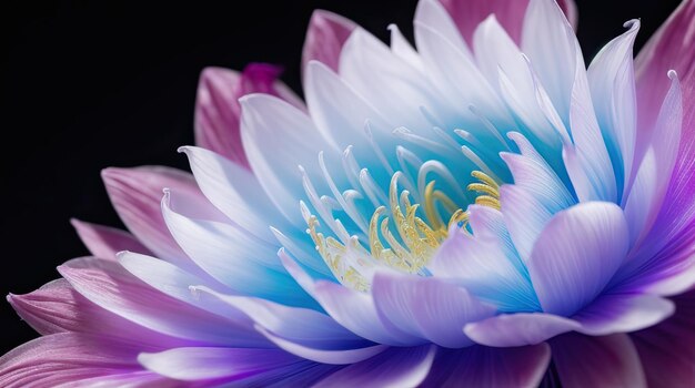 Una hermosa flor silvestre en primer plano