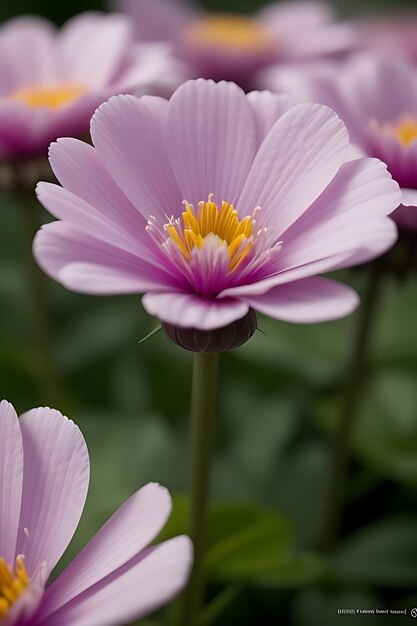 una hermosa flor