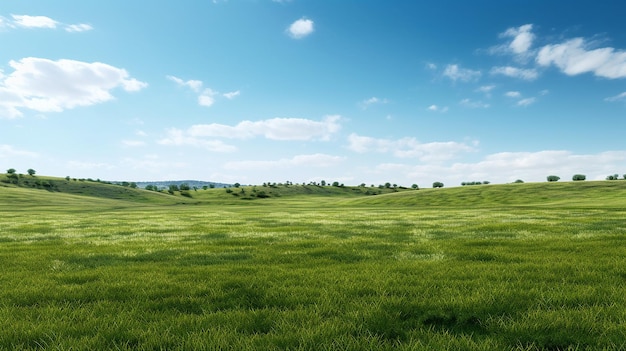 una hermosa foto de campo de la naturaleza