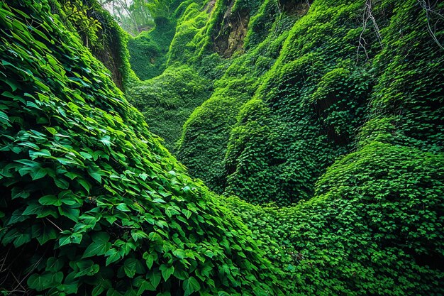 Foto hermosa foto de un campo verde cubierto de flores amarillas cerca de los árboles de cerezas en flor