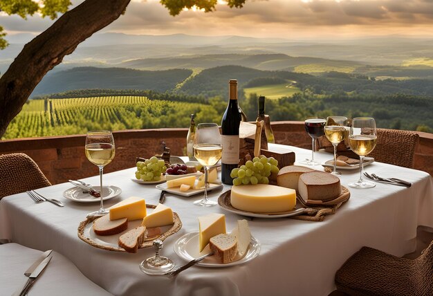 Foto una hermosa foto de comida es imprescindible para el trabajo diario alimentos generados por ia mejor foto maravillosa alimentos