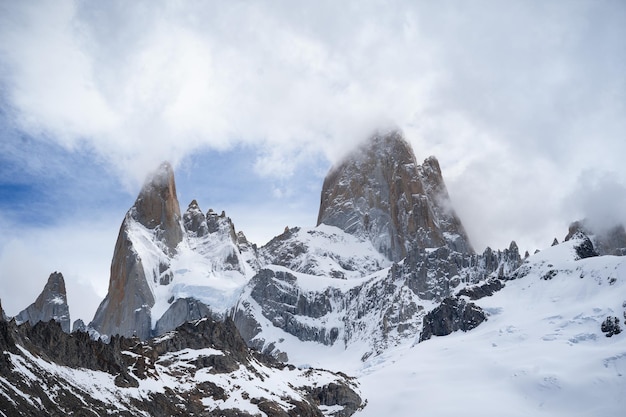 Hermosa foto del Monte Fitz Roy, Argentina