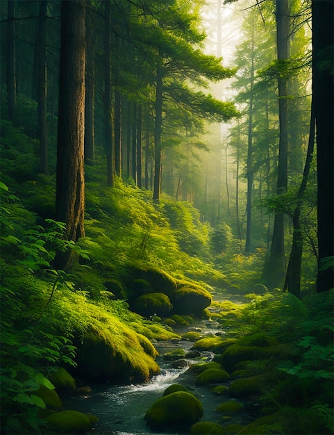 Una hermosa foto de la naturaleza