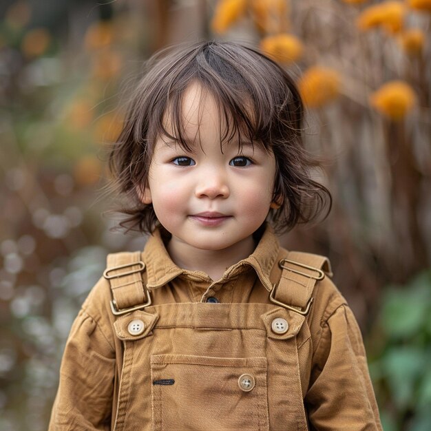 Foto una hermosa fotografía de niños