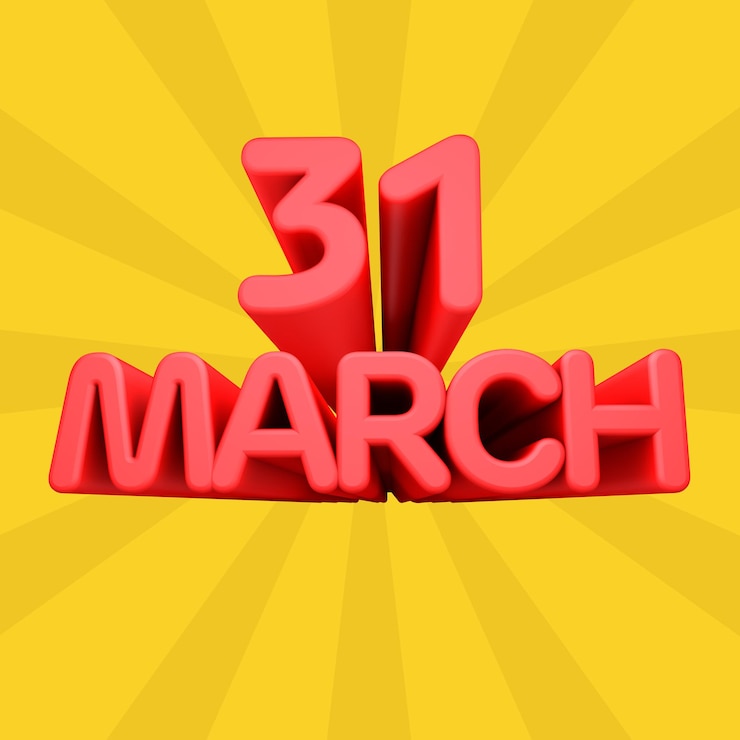 Foto una hermosa ilustración 3d con calendario de día de marzo sobre fondo degradado