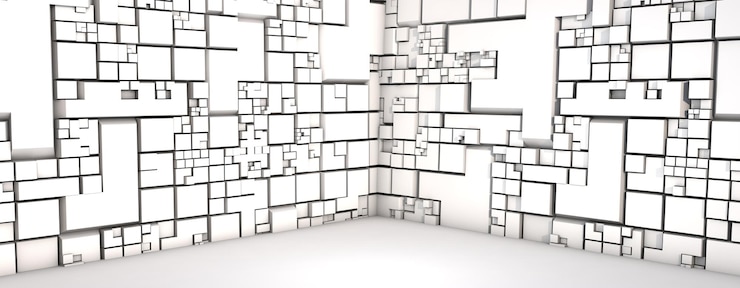 Foto una hermosa ilustración 3d con fondo abstracto