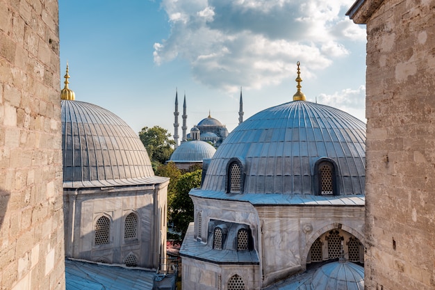 Hermosa mezquita en Estambul