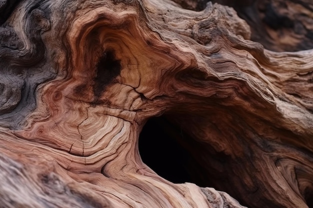 Hermosa y natural textura de madera rústica
