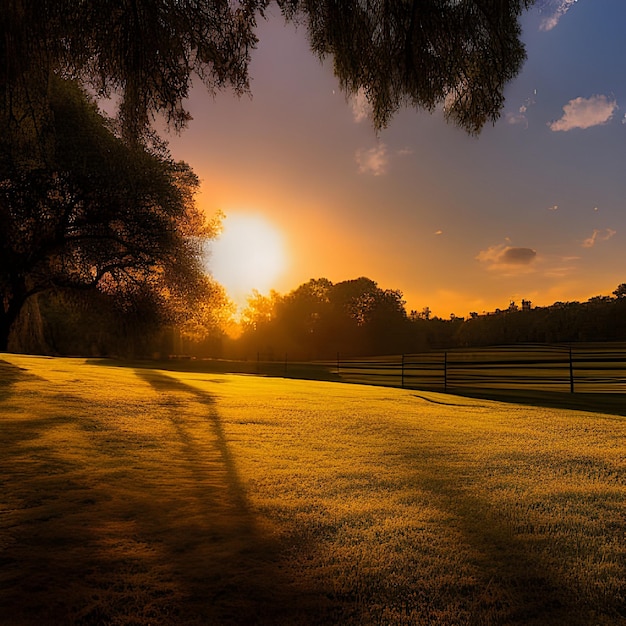 hermosa naturaleza fondo amanecer