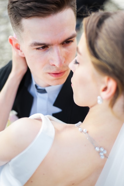 Hermosa novia el día de la boda