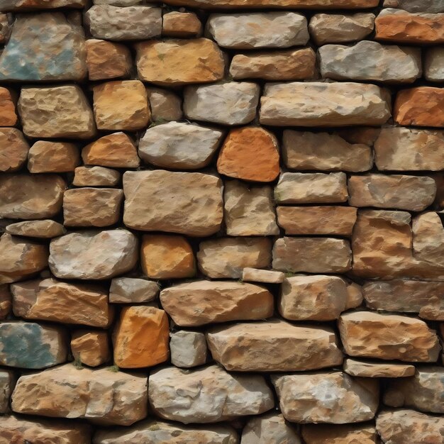 Foto hermosa pared de piedra grunge con textura