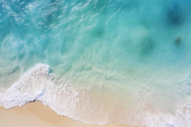 Hermosa playa paradisíaca con aguas cristalinas y arena suave.