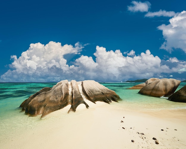 Hermosa playa en Seychelles