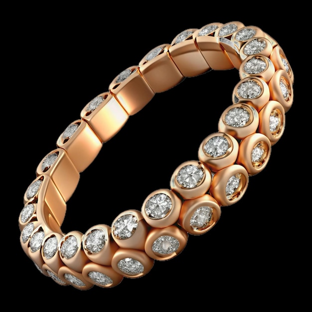 Una hermosa pulsera de diamantes para el lujo cotidiano