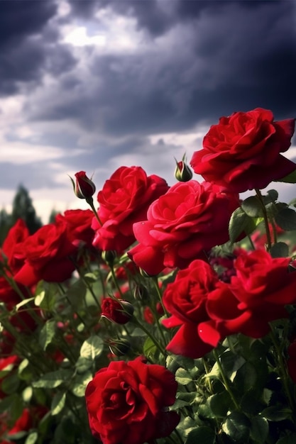 Hermosa rosa roja para fondos de pantalla