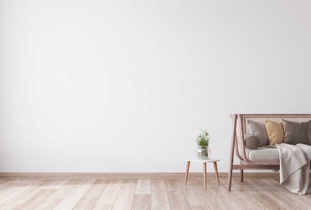 Hermosa sala de estar con diseño minimalista.