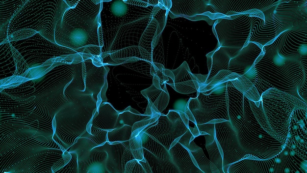 hermosa textura abstracta de partículas