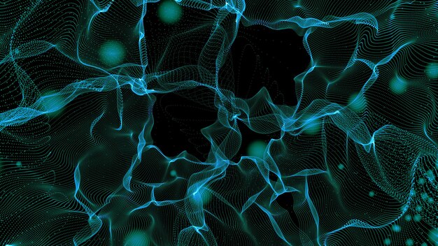 hermosa textura abstracta de partículas